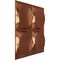 Ekena Millwork 19 5/8in. W x 19 5/8in. H Adonis EnduraWall Decorative 3D Wall Panel Covers 2.67 Sq. Ft. WP20X20ADBCO - alternate 2